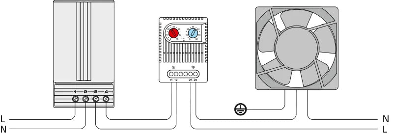 ZR011 Dual Thermostat