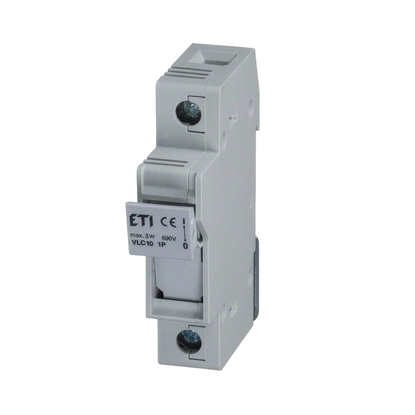 DIN Rail Fuse Holder 1-3 Pole 50A 600V 14x51mm Fuse