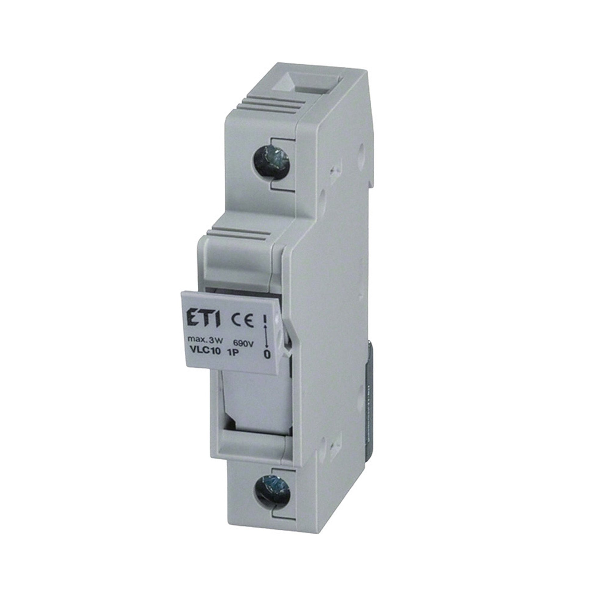 DIN Rail Fuse Holder 1-3 Pole 50A 600V 14x51mm Fuse