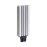 Vertical heater with a white and black design on a white background
