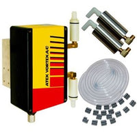 ATEX Vortec AC equipment with accessories on a white background