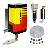 ATEX Vortex A/C unit with accessories on a white background.