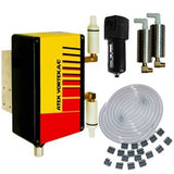 ATEX Vortex A/C unit with accessories on a white background
