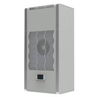 Air conditioning unit on a white background