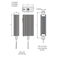 CREx 020 (T4) Hazardous Area Explosion Proof Enclosure Heater 50W to 200W