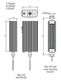 Technical drawing of a component with dimensions and mounting details.