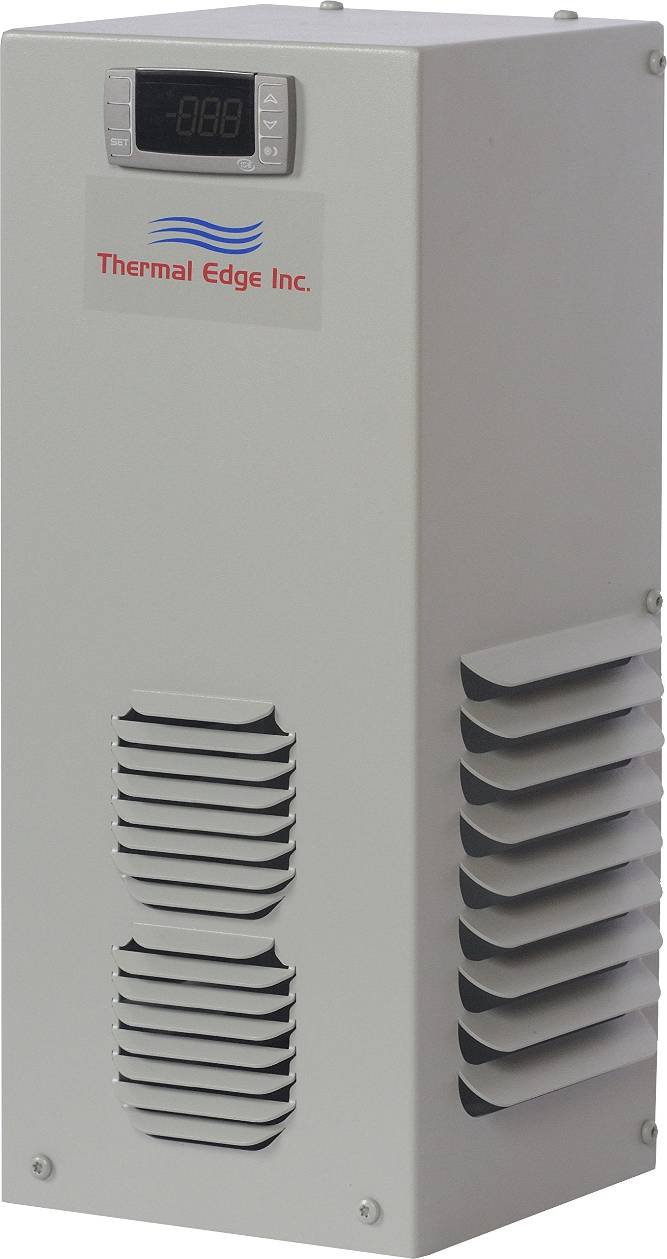 Thermal Edge Inc. air conditioning unit on a white background.