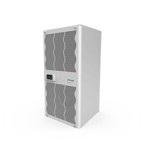 White electronic device with a grid pattern on a white background
