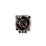 Electrical heater on a white background.