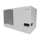 Air conditioning unit with a visible brand logo on a white background.