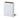 White electronic device with a black top on a white background