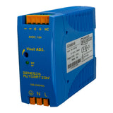 Blue electronic component with Genesis Automation branding on a white background