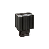 Black metal bracket on a white background