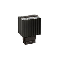 Black metal bracket on a white background
