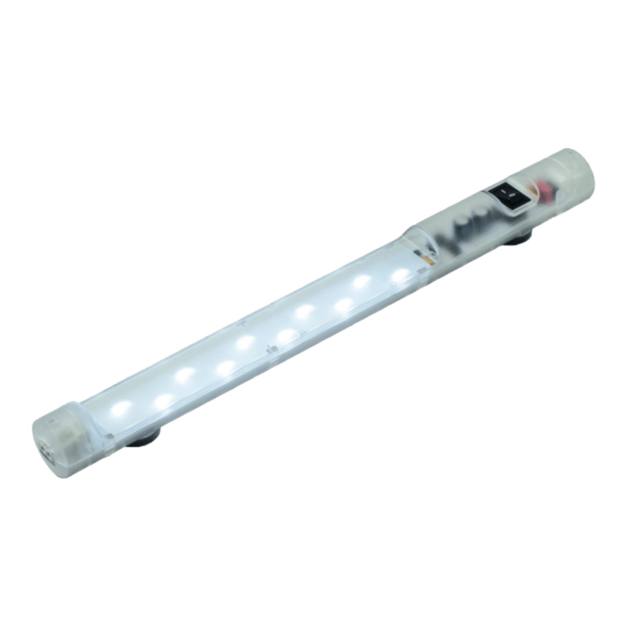 LED light bar on a white background.