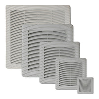NEMA-12 Enclosure Exhaust Filter Air Vent 4" to 12"