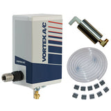 Vortex A/C air conditioning system kit with components on a white background.