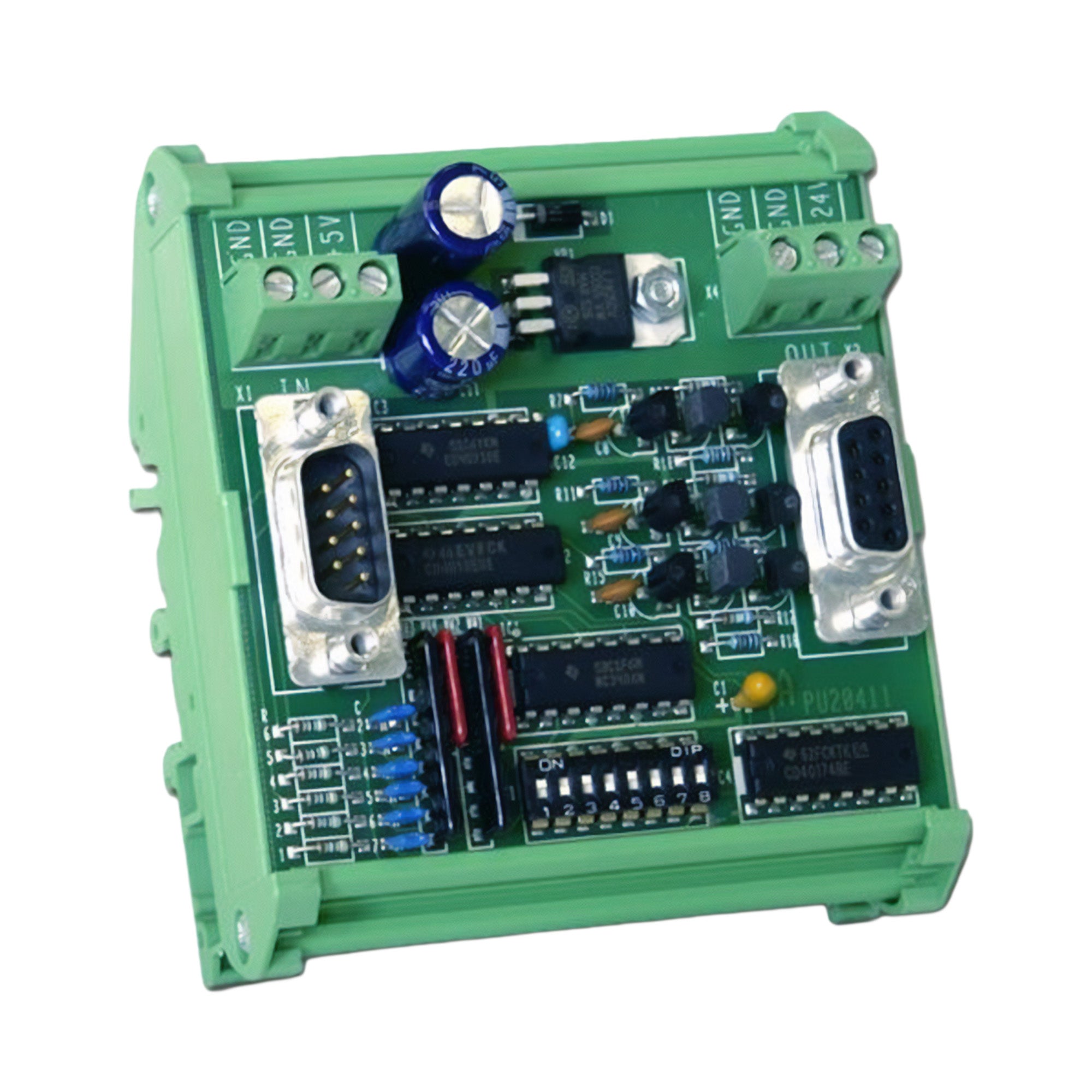 Motrona PU204 Level Converter Incremental TTL and RS422 to HTL