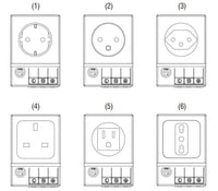 SD 035 DIN Rail Enclosure Electrical Receptacle Outlet Italy